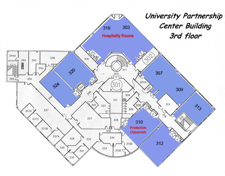 UPC Third Floor Map